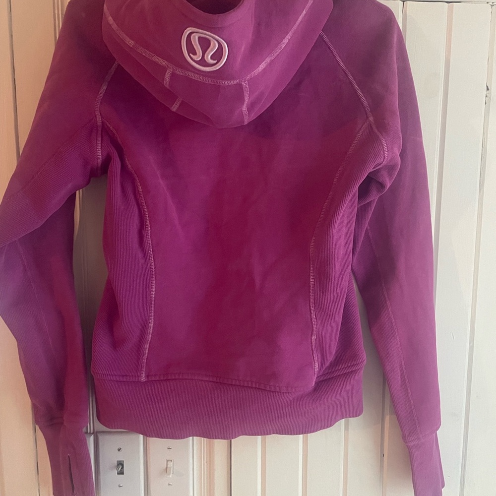 lululemon athletica Purple Crew Neck Sweater